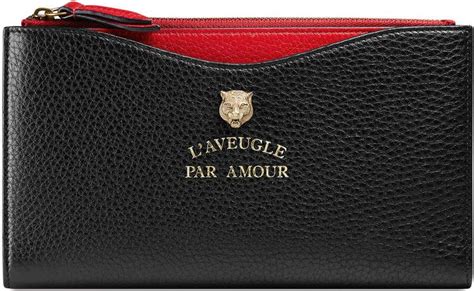 Red Animalier Travel Document Case 